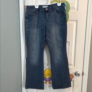 Maurices Dark Blue Boot Cut Jeans